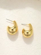 Golden Curve Earring